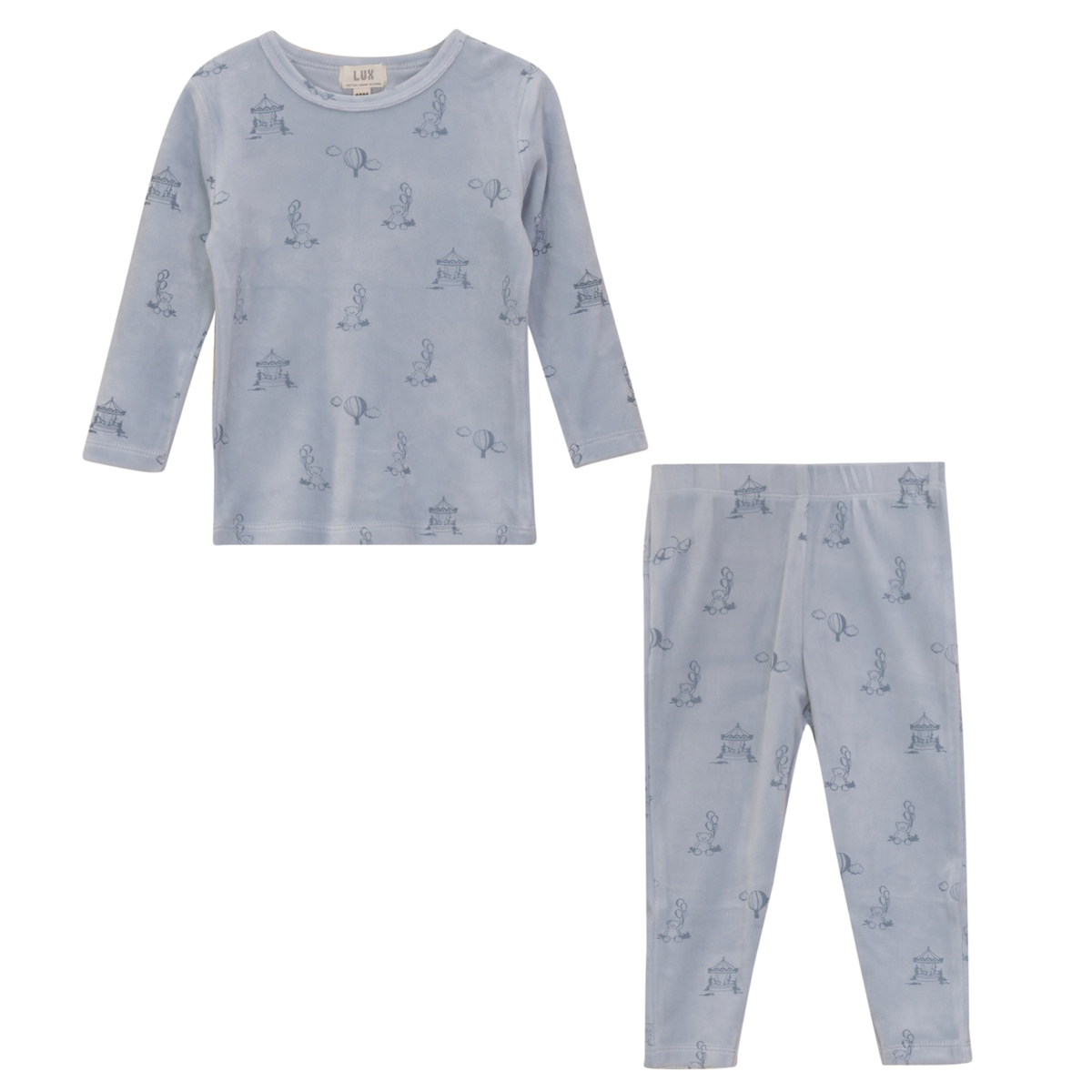 WB6CY3038E LUX REGULAR ALL OVER PRINT 2PC SET