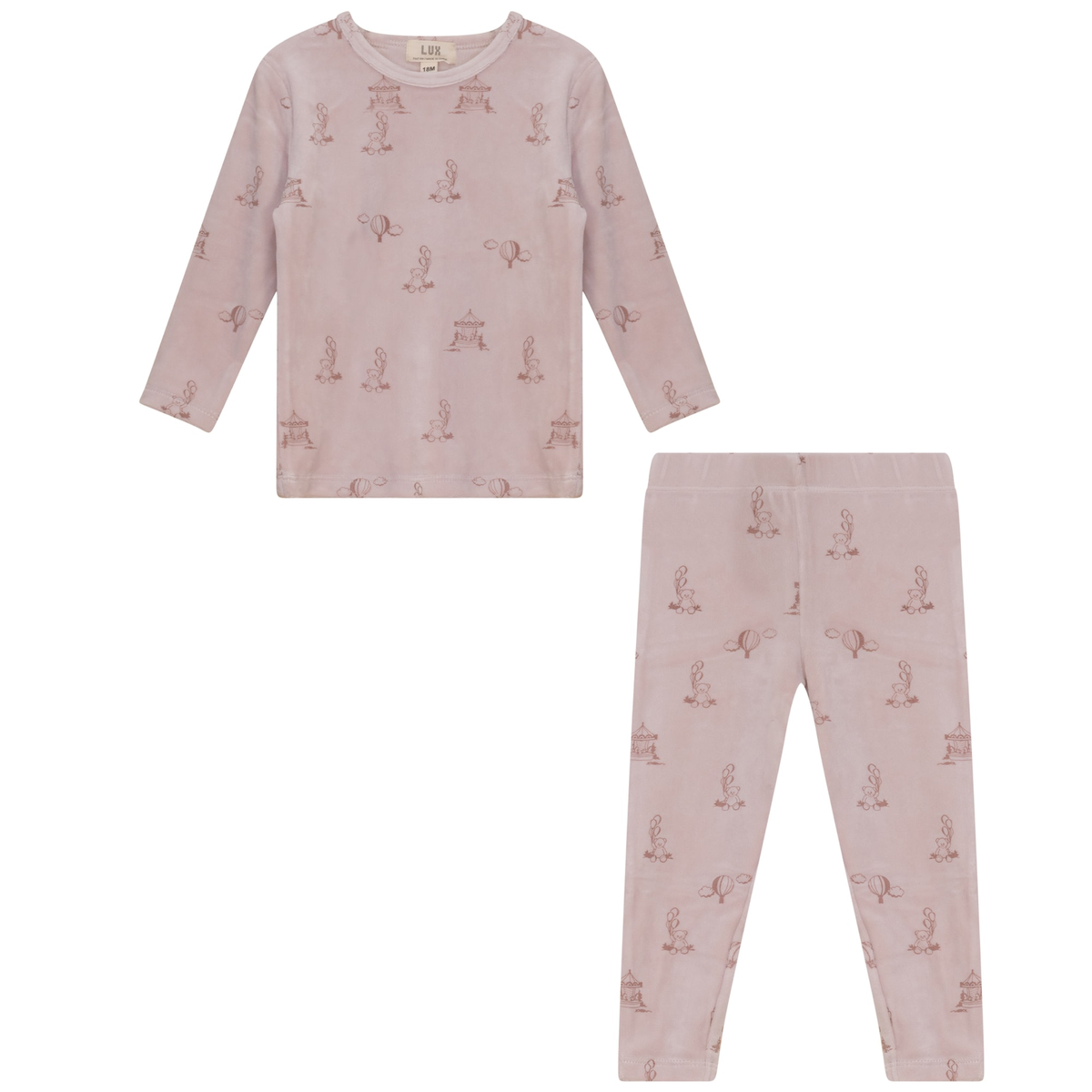 WB6CY3038E LUX REGULAR ALL OVER PRINT 2PC SET