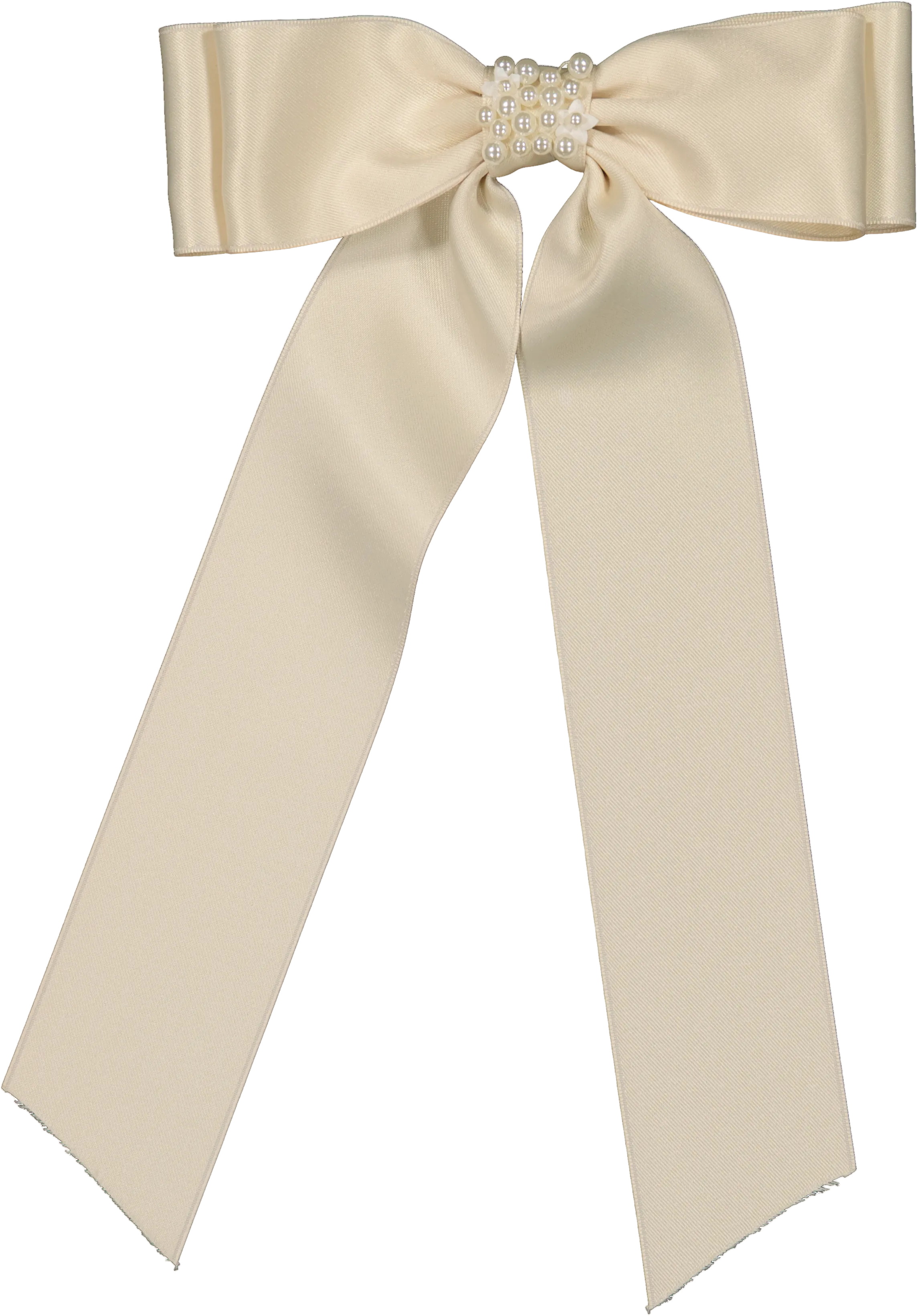 XL4562 DACEE COLORED PEARLS BOW XL CLIP