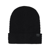 ZU0118 ZUBBI DIAGONAL RIB CUFF BEANIE