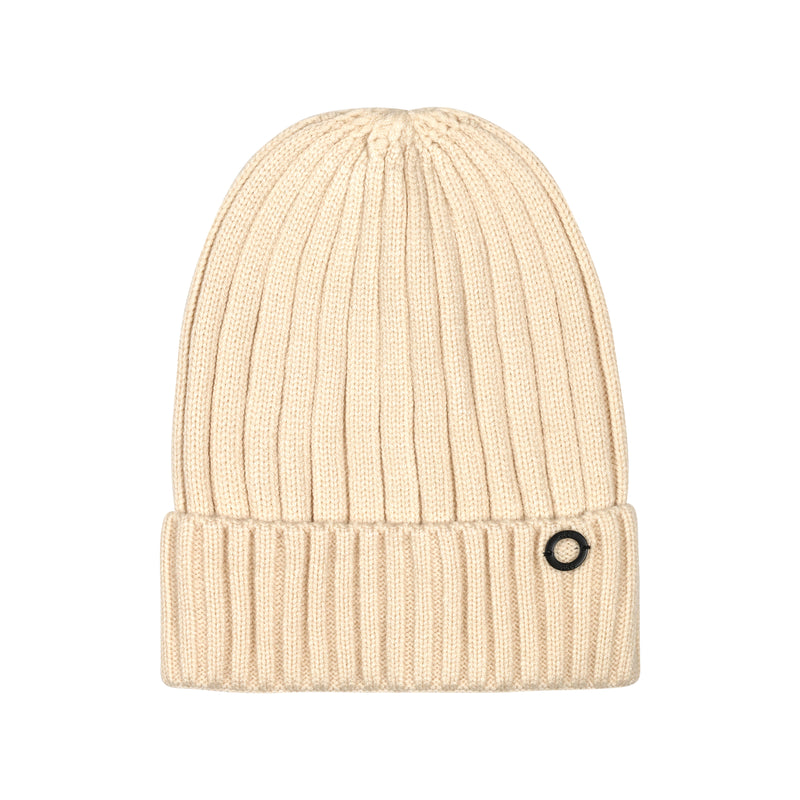 ZU086 ZUBII WIDE RIBBED BEANIE W/ FOLD