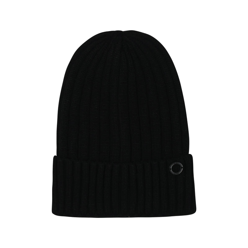 ZU086 ZUBII WIDE RIBBED BEANIE W/ FOLD