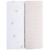 ELYS & CO BASSINET SHEET SET 2PK