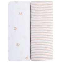 ELYS & CO BASSINET SHEET SET 2PK