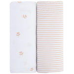 ELYS & CO BASSINET SHEET SET 2PK