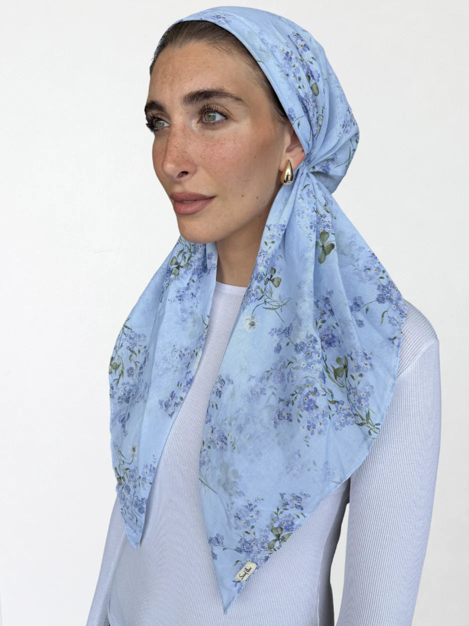 SCARF BAR CLASSIC PRETIED W/ VELVET GRIP