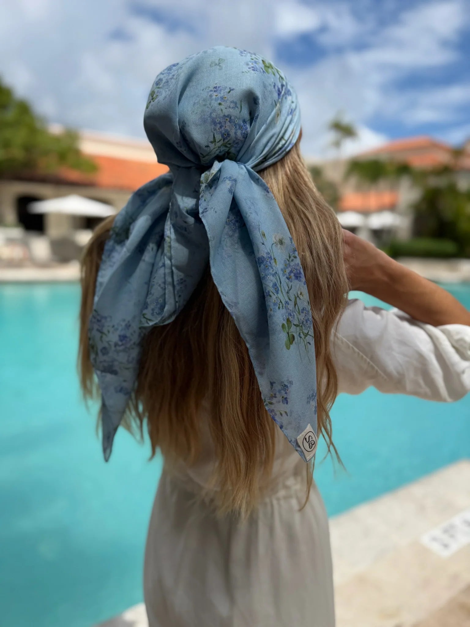 SCARF BAR SQUARE HEAD SCARF (90X90)