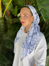 SCARF BAR CLASSIC PRETIED HEAD SCARF W VELVET GRIP