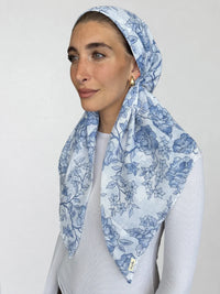 SCARF BAR CLASSIC PRETIED W/ VELVET GRIP