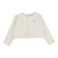 LILETTE EMBROIDERED BUD CARDIGAN