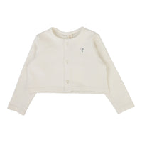 LILETTE EMBROIDERED BUD CARDIGAN