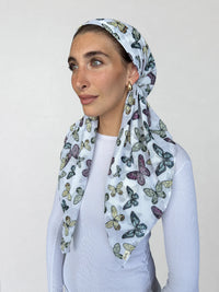 SCARF BAR CLASSIC PRETIED W/ VELVET GRIP
