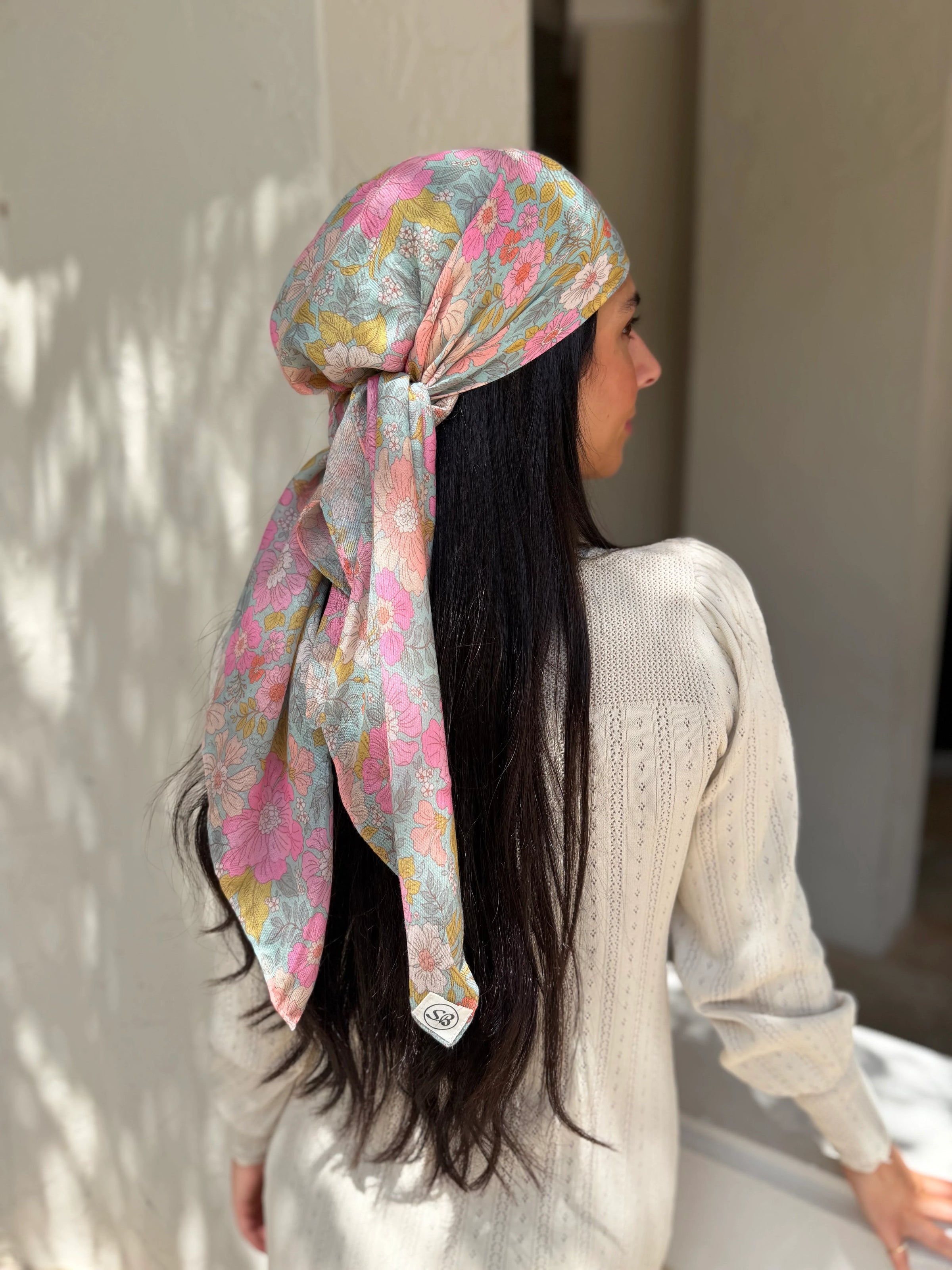 SCARF BAR SQUARE HEAD SCARF (90X90)