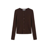 W-29388 EPIK THICK RIBBED KNIT CARDIGAN