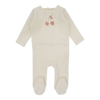 LILETTE CHERRY GRAPHIC FOOTIE + BEANIE