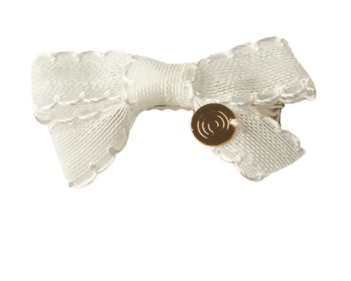 CP-7122 CHERIE SCALLOP BURLAP CLIP