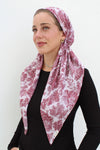 SCARF BAR CLASSIC PRETIED W/ VELVET GRIP