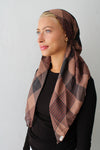 SCARF BAR CLASSIC PRETIED W/ VELVET GRIP