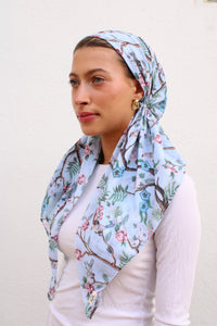 SCARF BAR CLASSIC PRETIED W/ VELVET GRIP