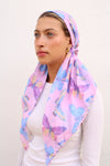 SCARF BAR CLASSIC PRETIED W/ VELVET GRIP