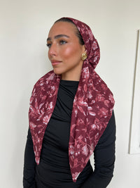 SCARF BAR CLASSIC PRETIED W/ VELVET GRIP