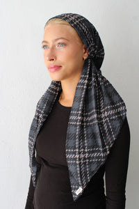 SCARF BAR CLASSIC PRETIED W/ VELVET GRIP