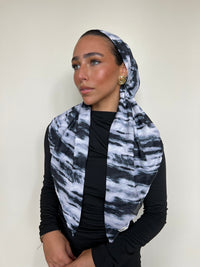 SCARF BAR CLASSIC PRETIED W/ VELVET GRIP
