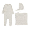 LILETTE BUD FOOTIE 3PC LAYETTE SET