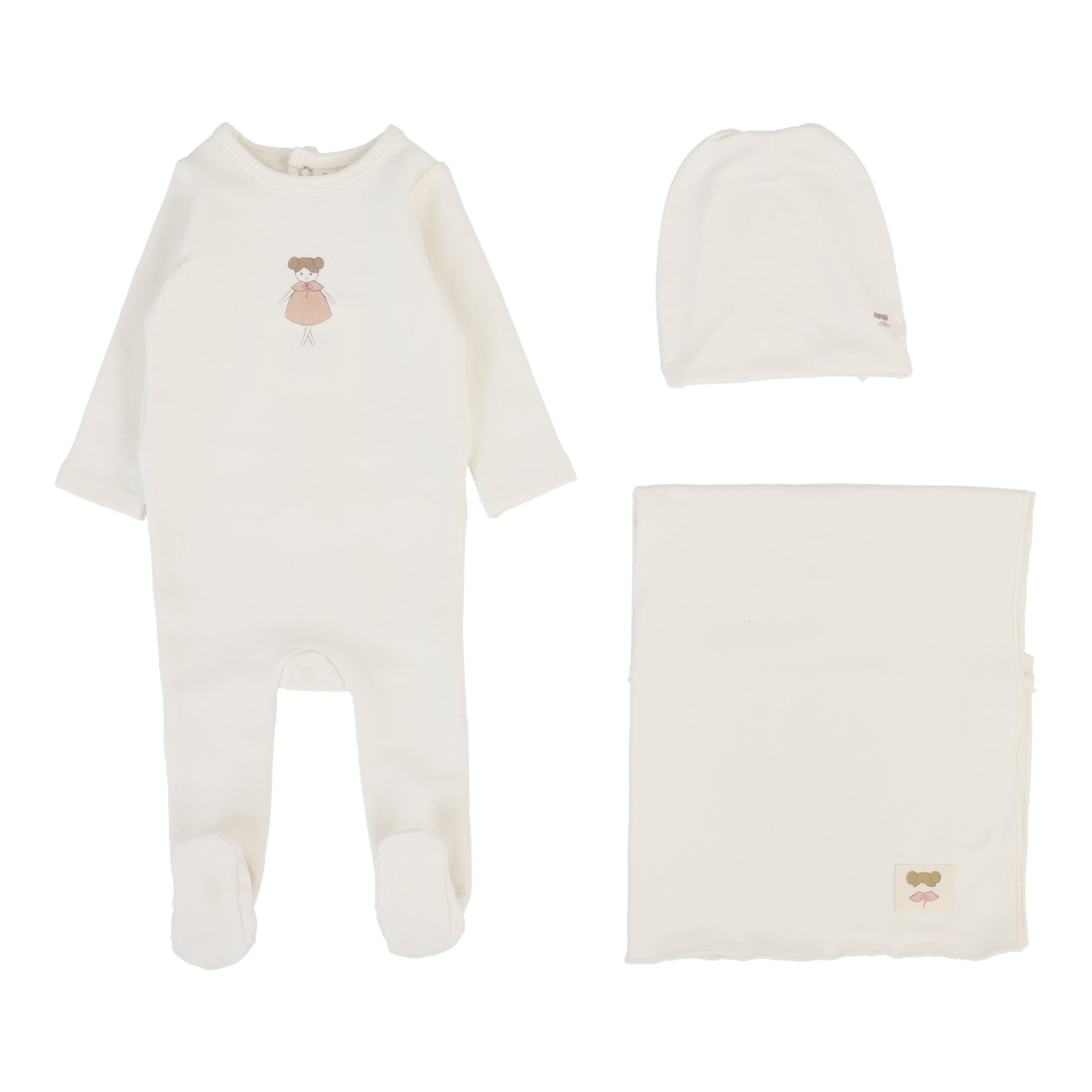 LILETTE GRAPHIC 3PC LAYETTE SET