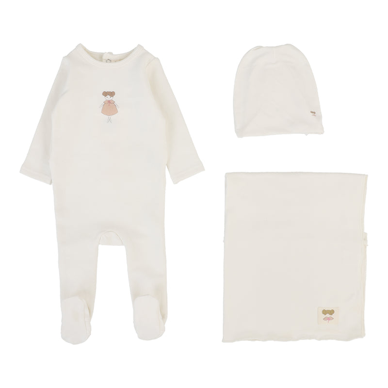 LILETTE GRAPHIC 3PC LAYETTE SET