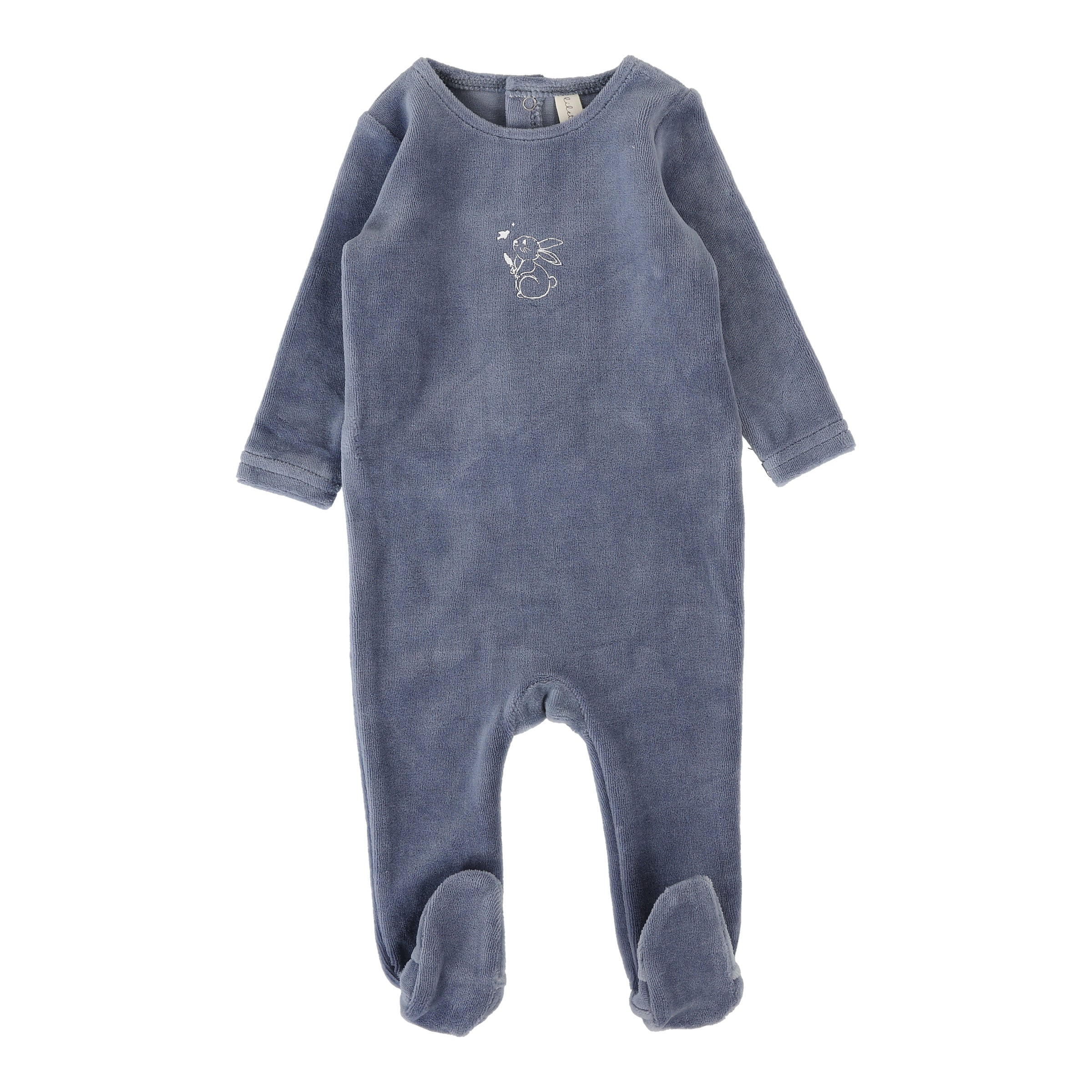 LILETTE VELOUR FOREST GRAPHIC FOOTIE