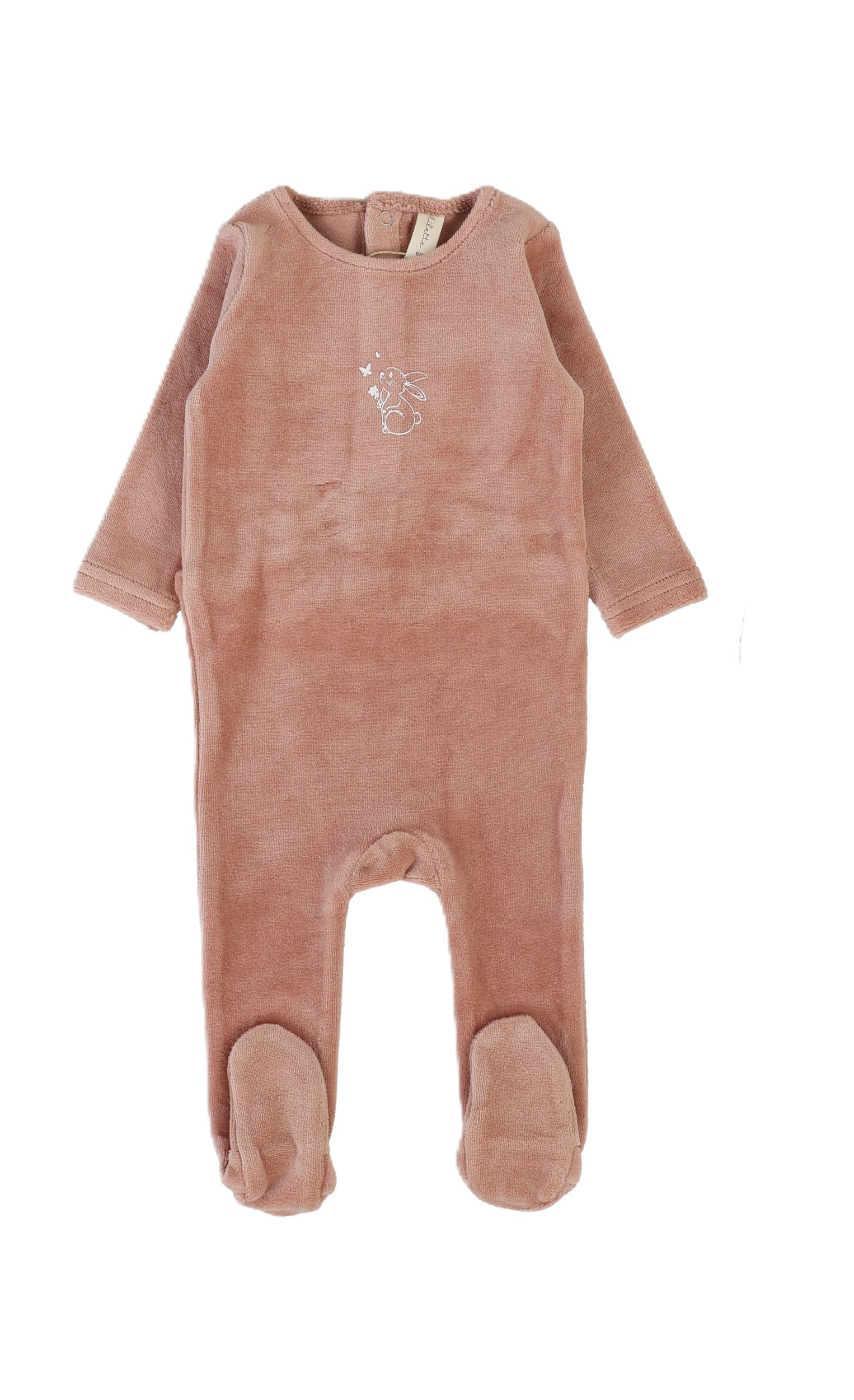 LILETTE VELOUR FOREST GRAPHIC FOOTIE