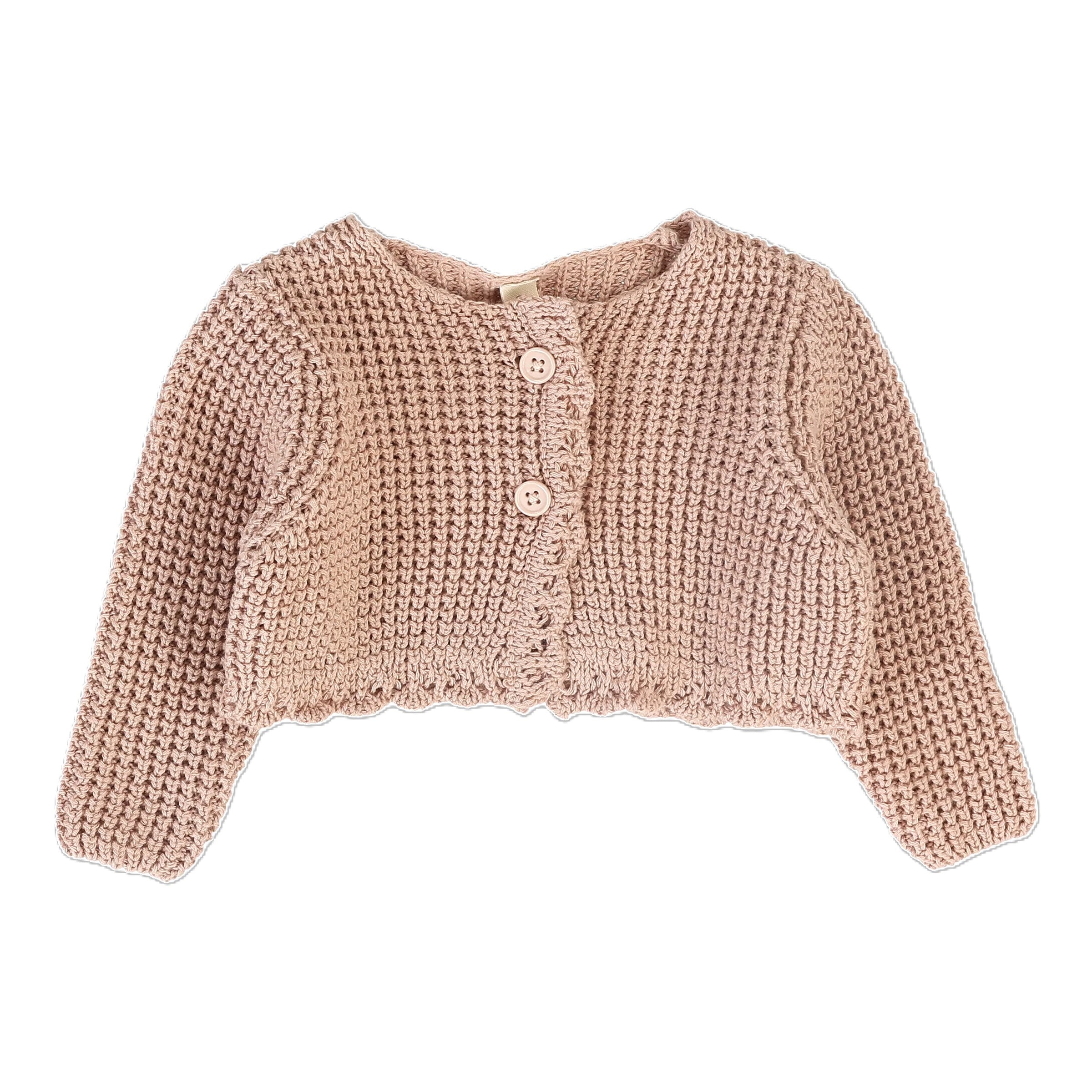 LILETTE CKS CHUNKY KNIT SHRUG + BONNET