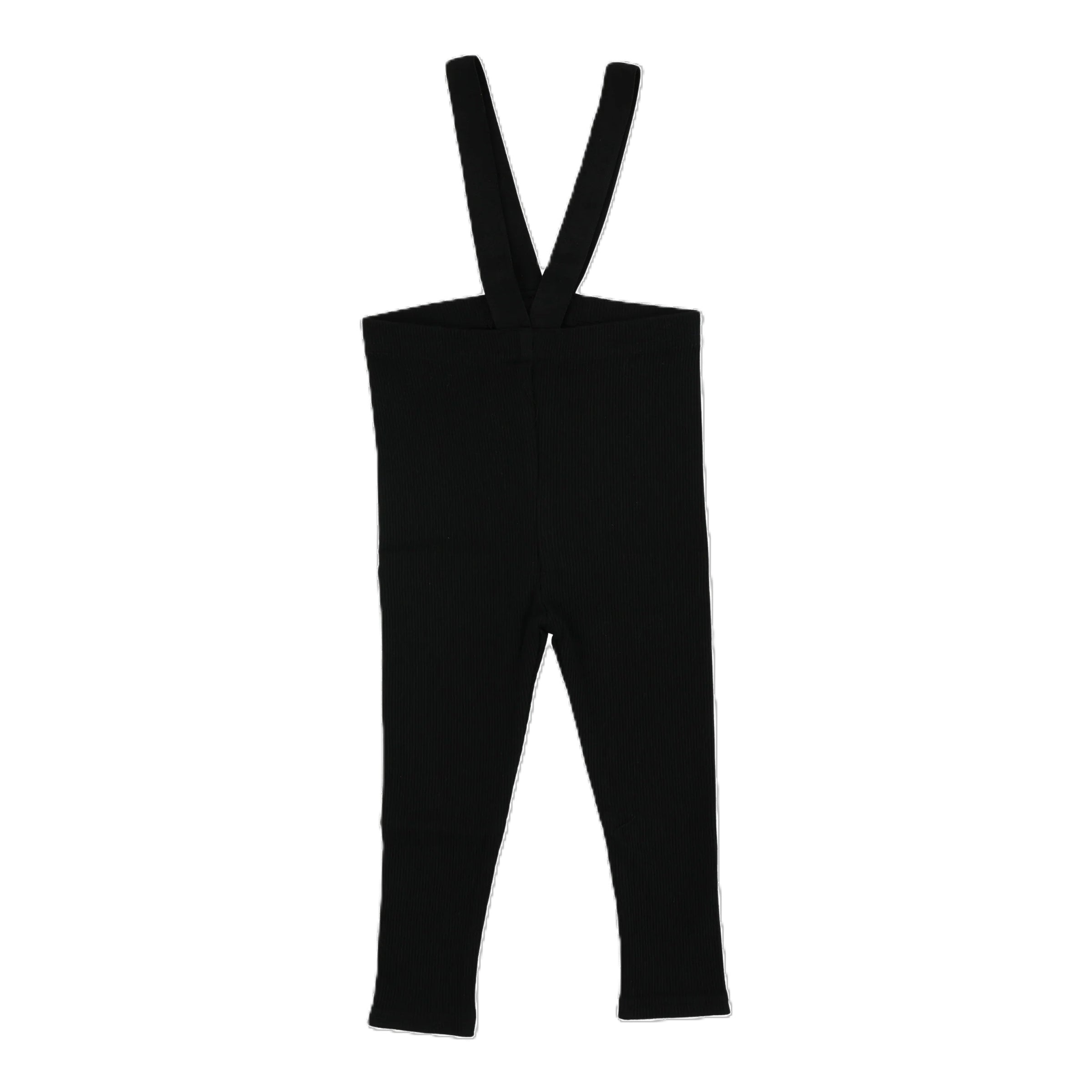 LIL LEGS RIBBED SUSPENDER LEGGINGS