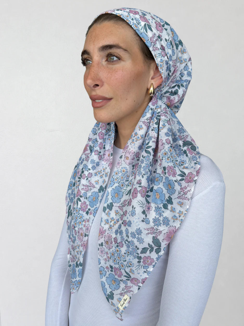 SCARF BAR CLASSIC PRETIED W/ VELVET GRIP