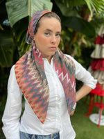 SCARF BAR CLASSIC PRETIED HEAD SCARF W VELVET GRIP