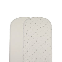 LILETTE ROSEBUD 2PK BASSINET SHEET