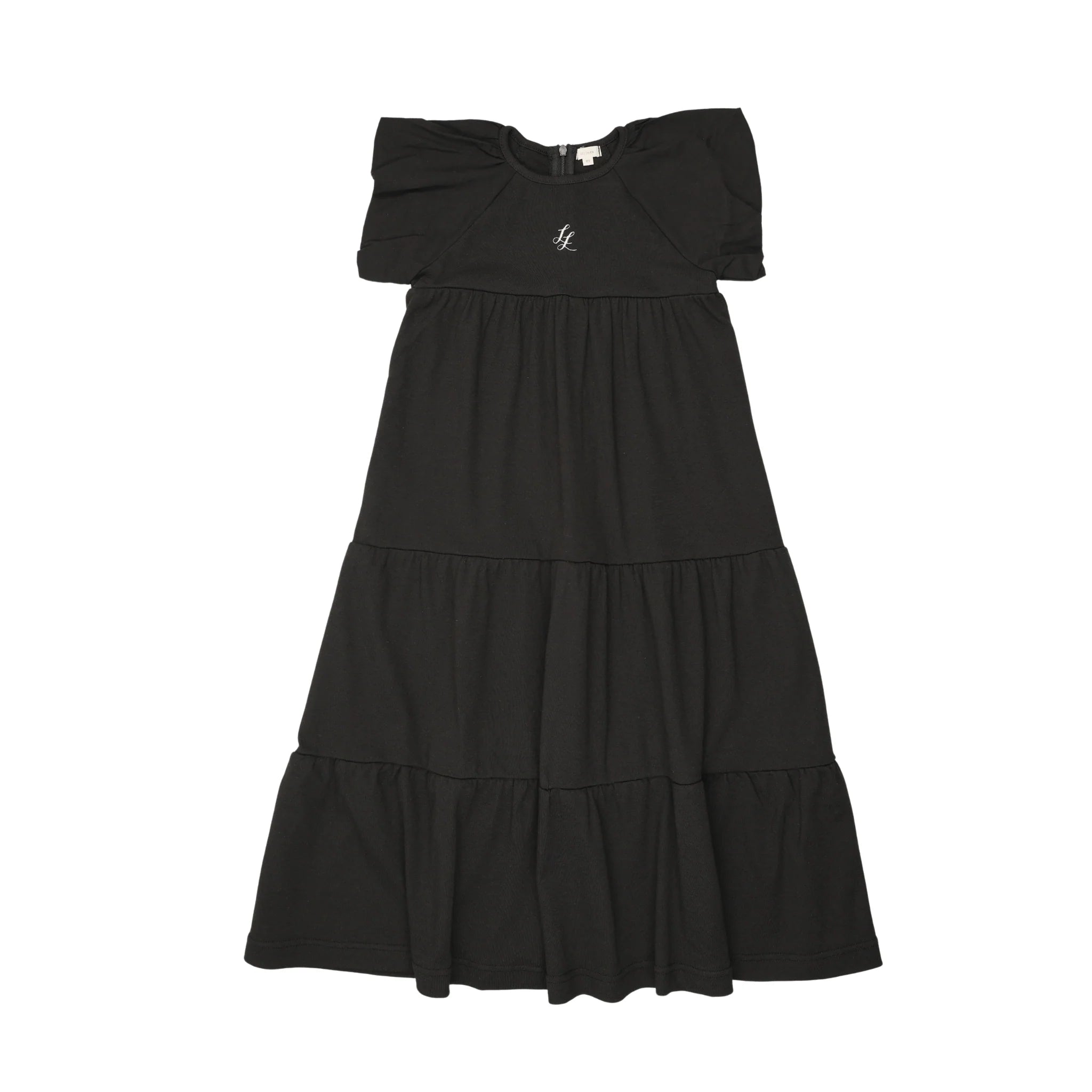 LIL LEGS PUFF SS SLEEVE MAXI
