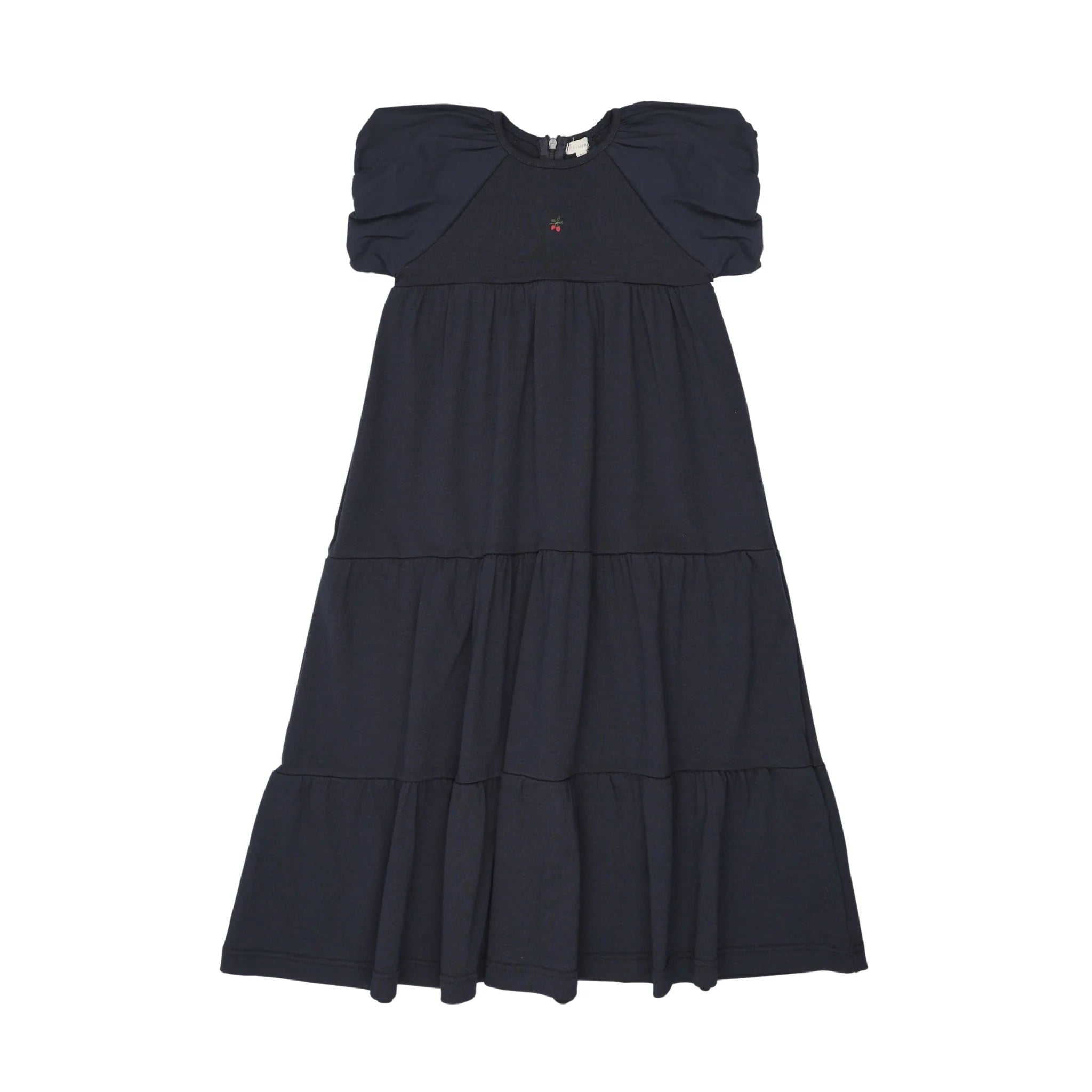 LIL LEGS PUFF SS SLEEVE MAXI