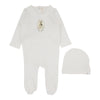 LILETTE FRENCH TERRY PRINT FOOTIE SET