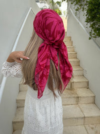 SCARF BAR SQUARE HEAD SCARF (90X90)