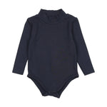 LIL LEGS BAMBOO MOCK NECK ONESIE