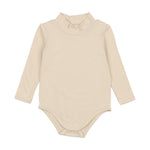 LIL LEGS BAMBOO MOCK NECK ONESIE