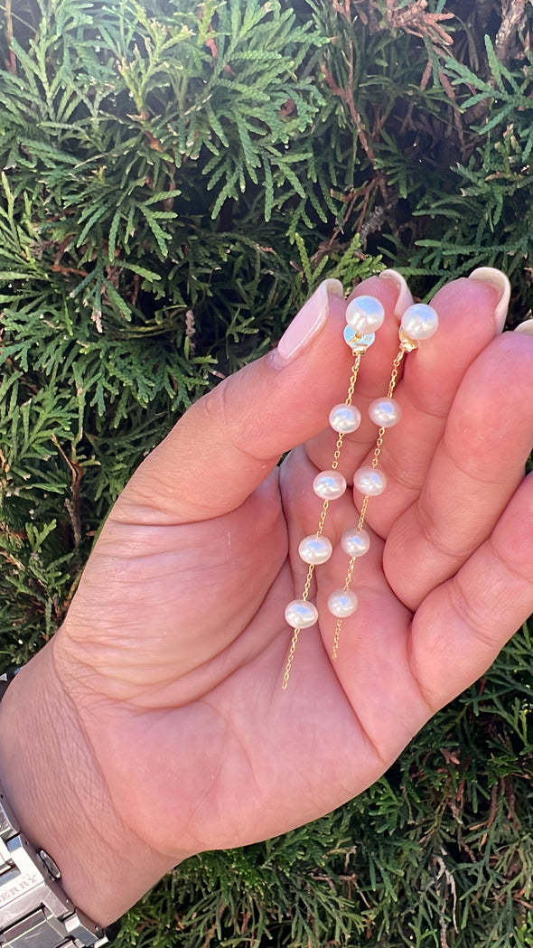 TJ119 TIMELESS JEWELS PEARLY EARRINGS
