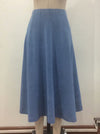 42371 KIKI RIKI JEAN MIDI PANEL SKIRT