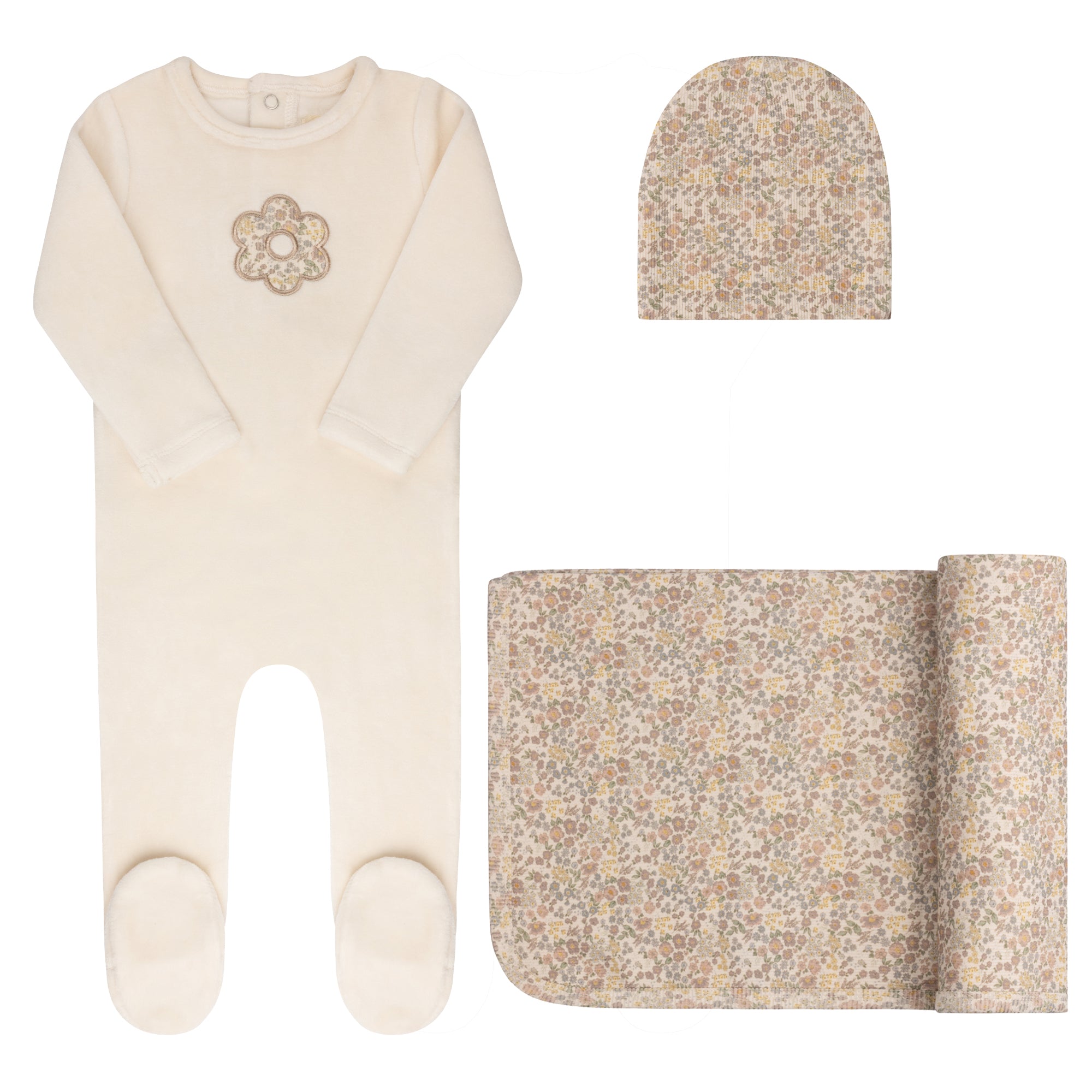 ELYS & CO VELOUR LIBERTY 3PC SET