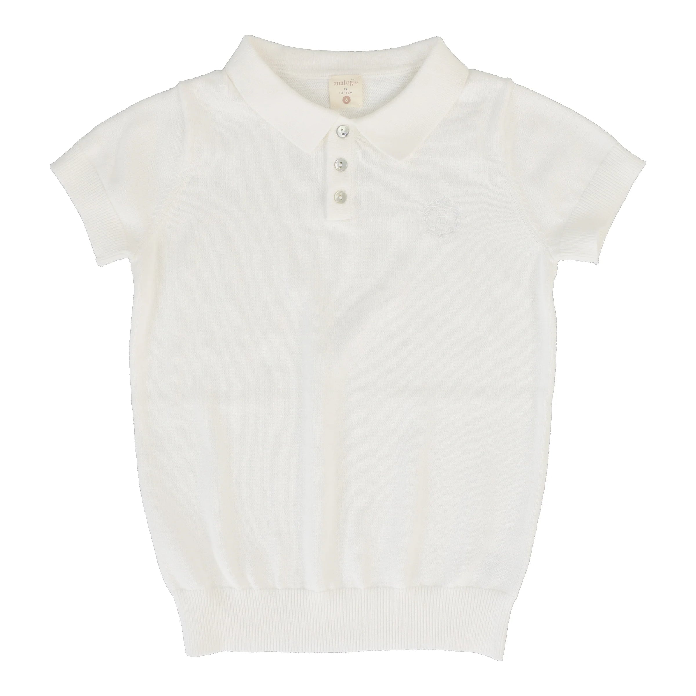 ANALOGIE KNIT POLO SHORT SLEEVE