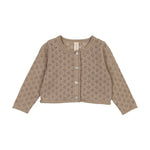 KPC LILETTE KNIT POINTELLE CARDIGAN