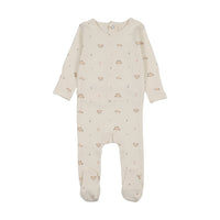 LILETTE ROSEBUD FOOTIE + BONNET