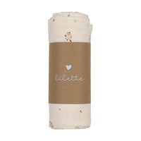 LILETTE ROSEBUD MUSLIN SWADDLE